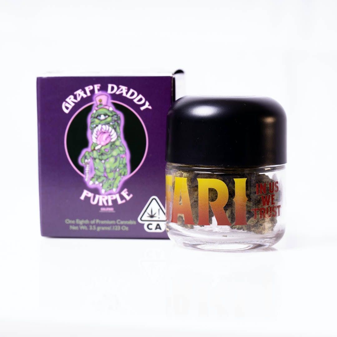 (Eighth) Grape Daddy Purple Jar/Box