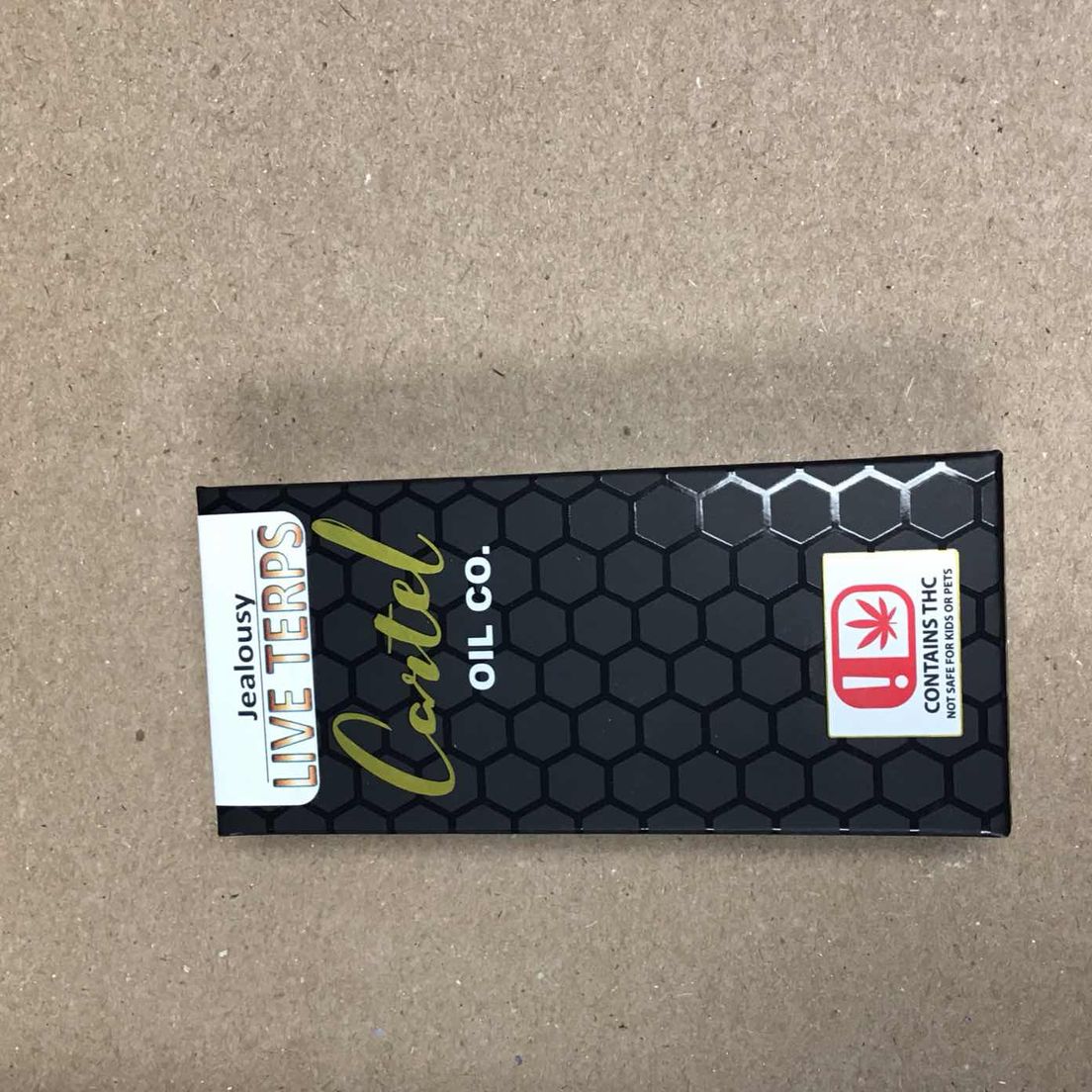 Jealousy Hybrid Live Terps Cartel Oil Co Cartridge 1g