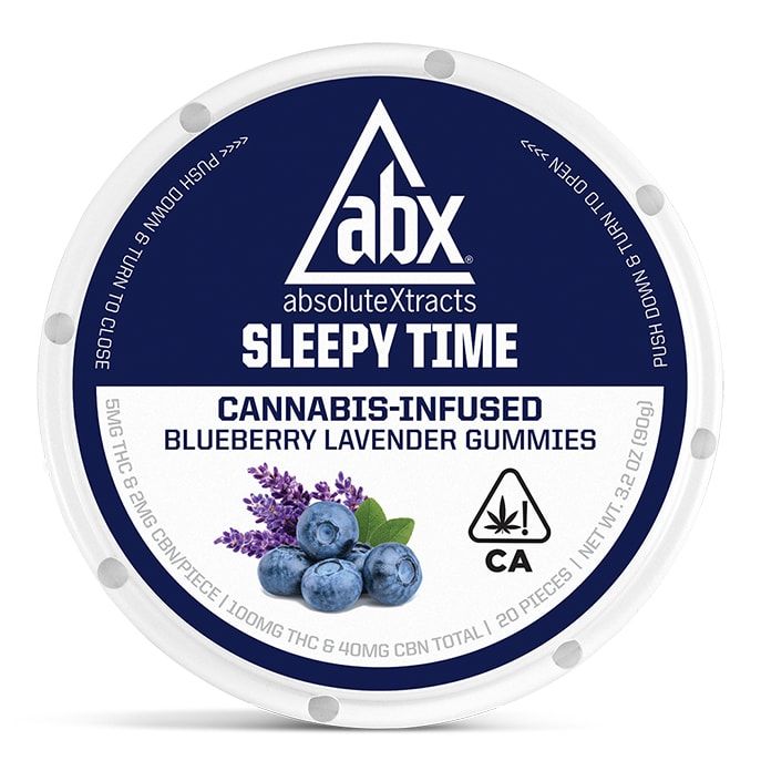 [ABX] CBN Gummies - 3:2 - Blueberry Lavender