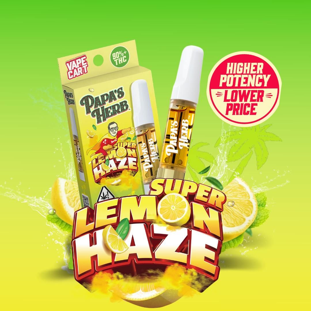 Papa's Herb - 1g Cartridge (Super Lemon Haze)