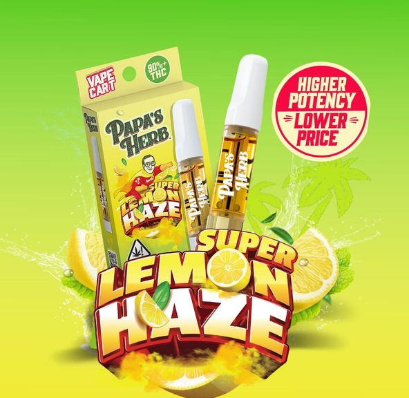 Papa's Herb - 1g Cartridge (Super Lemon Haze)