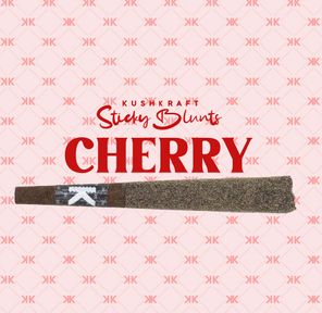1 x 1g Shatter Infused Blunt Hybrid Cherry by KushKraft