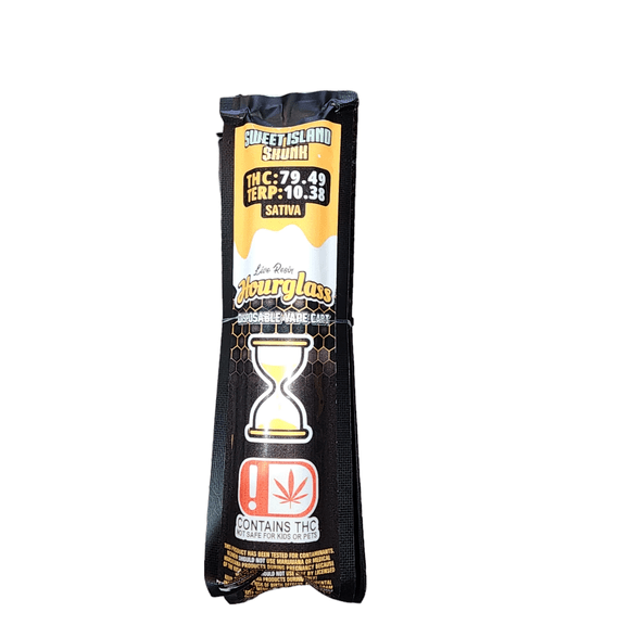 710 Trading Hourglass Extracts - 1g Live Resin Disposable Vape - Sweet Island Skunk