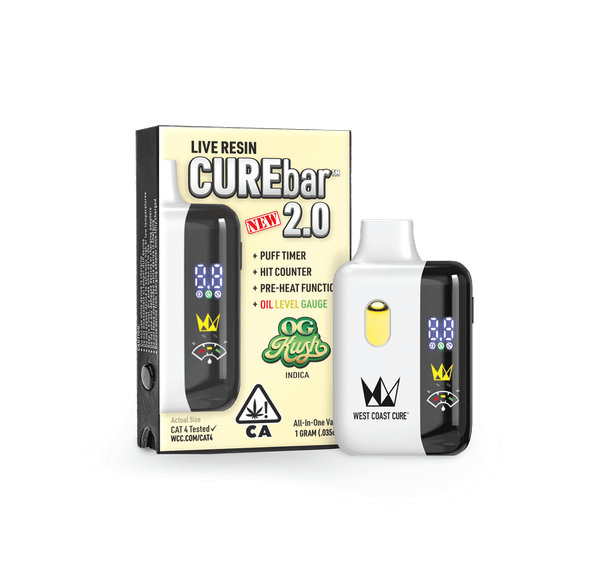 OG Kush - 1g AIO Live Resin CUREbar 2.0