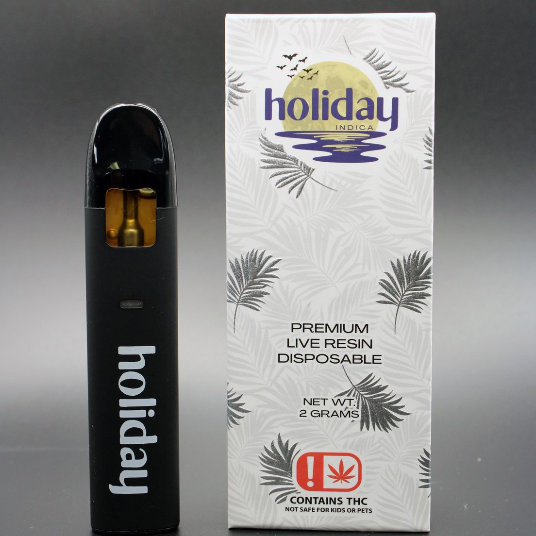 Holiday 2G Live Resin Disposable (Island Melt) Indica