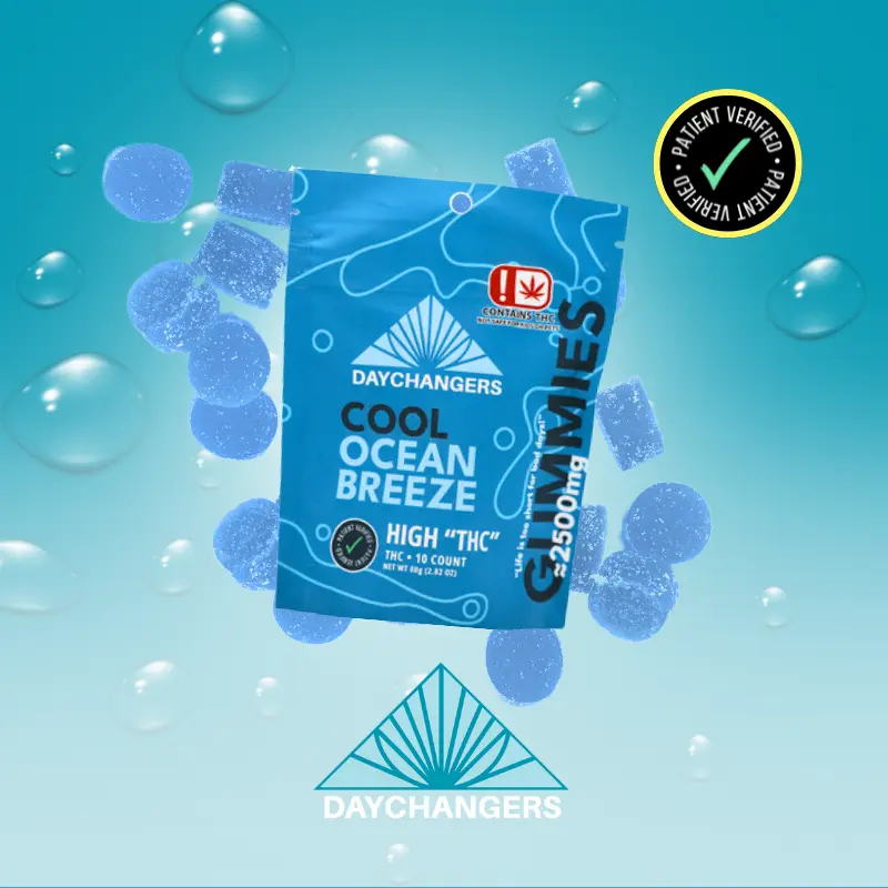 DAY CHANGERS COOL OCEAN BREEZE GUMMIES 2500MG