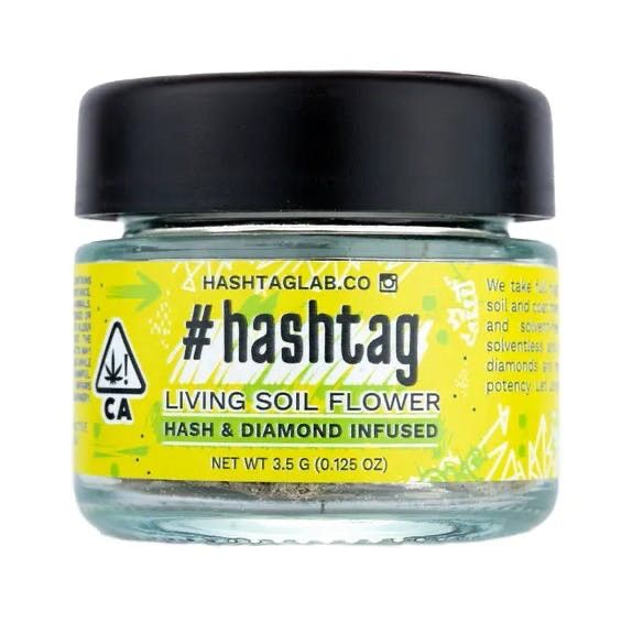 #hashtag- Lemon Pineapple x Guava Infused Flower 3.5g (S)
