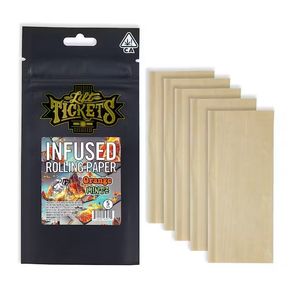 Lift Tickets - Brilliance - Orange Mintz (11.3%) - Infused Rolling Papers 5-pack