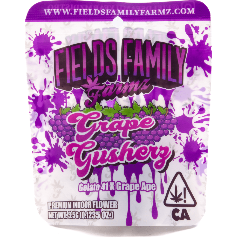 Fields Family Farmz Flower Grape Gusherz 3.5g