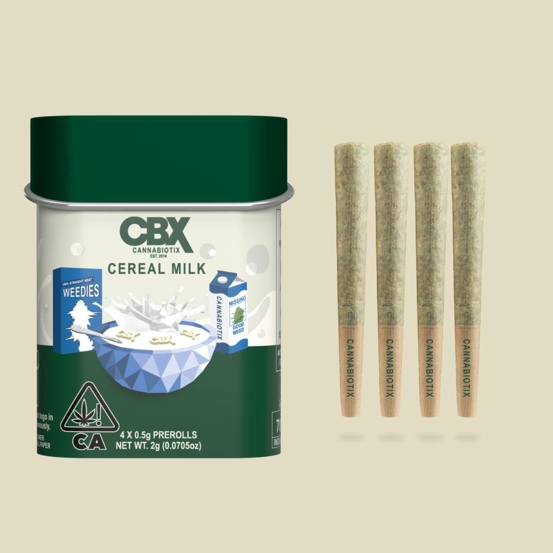 Cannabiotix- Cereal Milk Preroll Tin 2g (IH)
