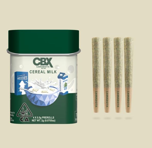 Cannabiotix- Cereal Milk Preroll Tin 2g (IH)