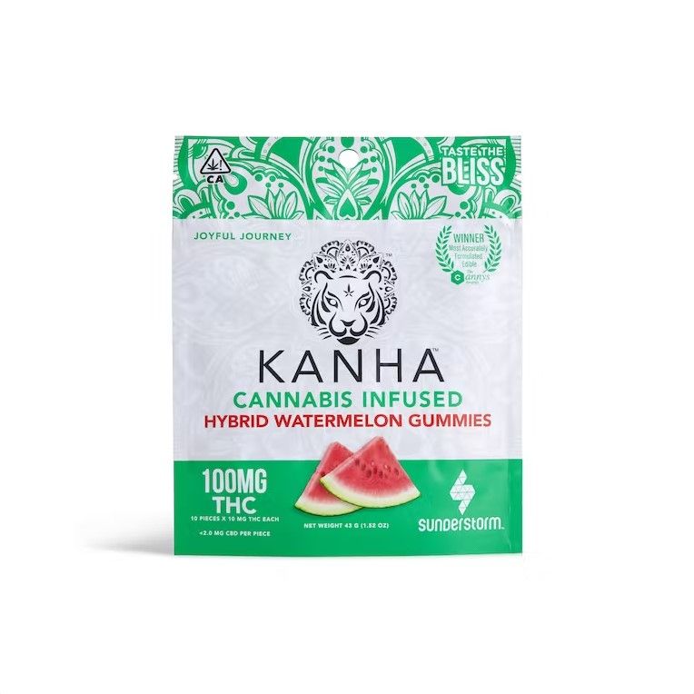 Hybrid Watermelon Gummies 100mg
