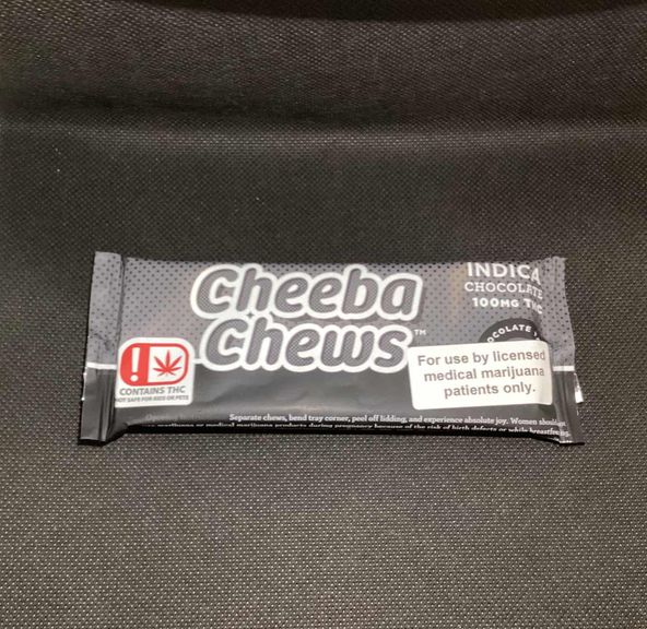 Chocolate INDICA - Cheeba 100mg Taffy