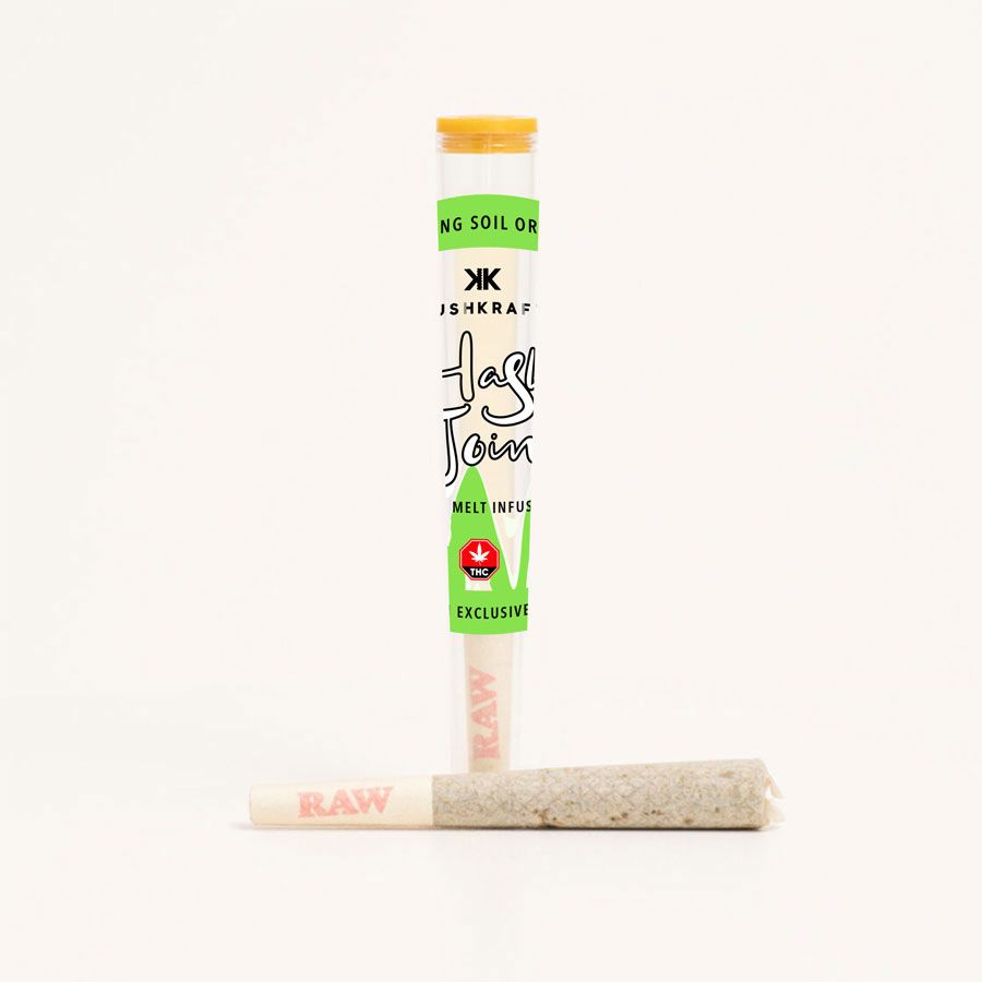 Mini Full Melt Hash Infused 0.6g Pre Roll by KushKraft