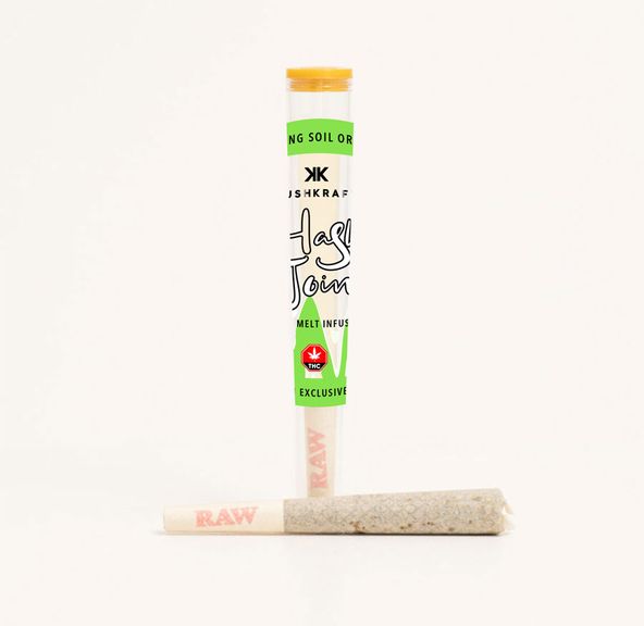 Mini Full Melt Hash Infused 0.6g Pre Roll by KushKraft