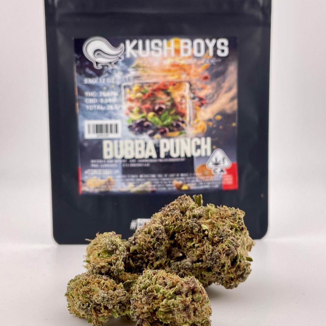 1/8 Bubba Punch (28.17%/Hybrid - Indica Dominant) - Kush Boys