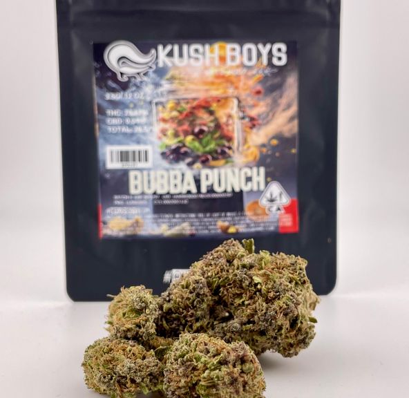 1/8 Bubba Punch (28.17%/Hybrid - Indica Dominant) - Kush Boys