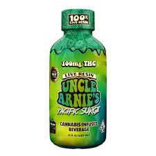 Uncle Arnies - 100mg Live Resin Beverage (Pacific Surge)