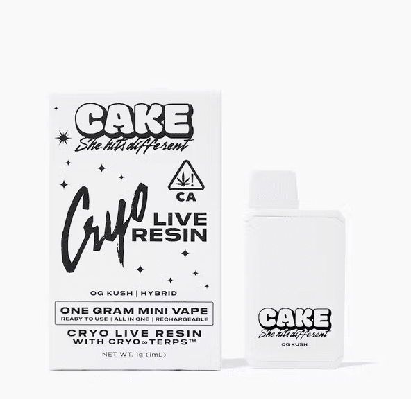 Cake Live Resin AIO Vape OG Kush 1g