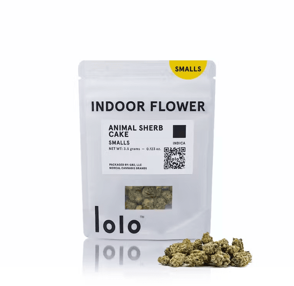 Lolo Flower Smalls Animal Sherb Cake 3.5g