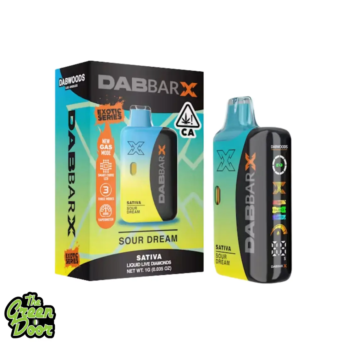 Dabwoods - Sour Dream Liquid Diamond DabBar - AIO - 1g
