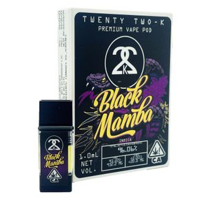22K | PlugPlay Compatible | Pod | 1g | Distillate | Black Mamba