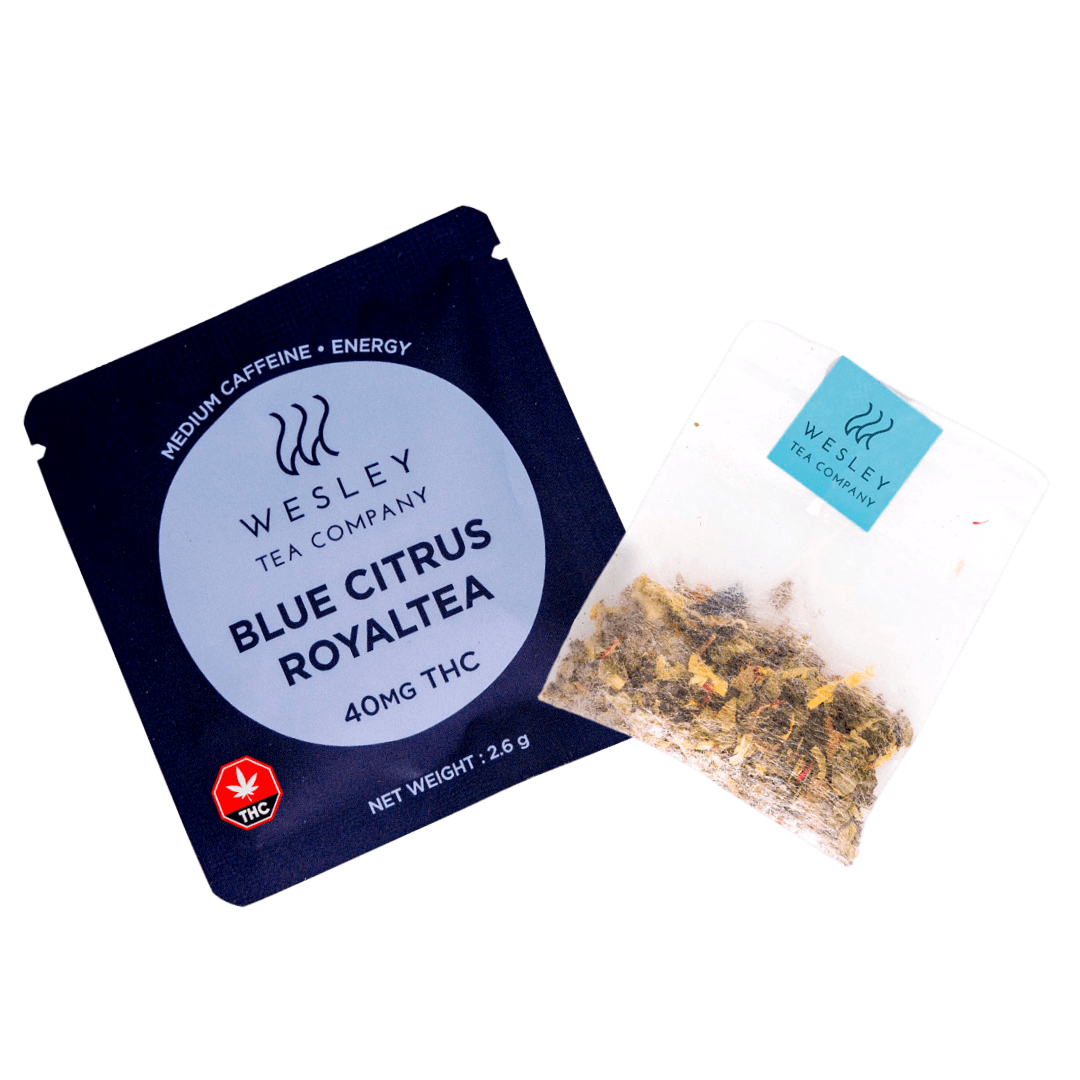 Blue Citrus Royaltea 40mg THC Single | Wesley Tea