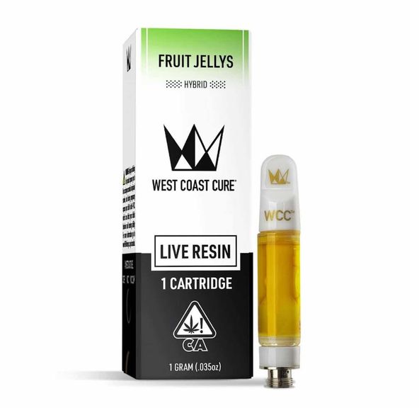 West Coast Cure - Fruit Jellys Live Resin Cartridge - 1g