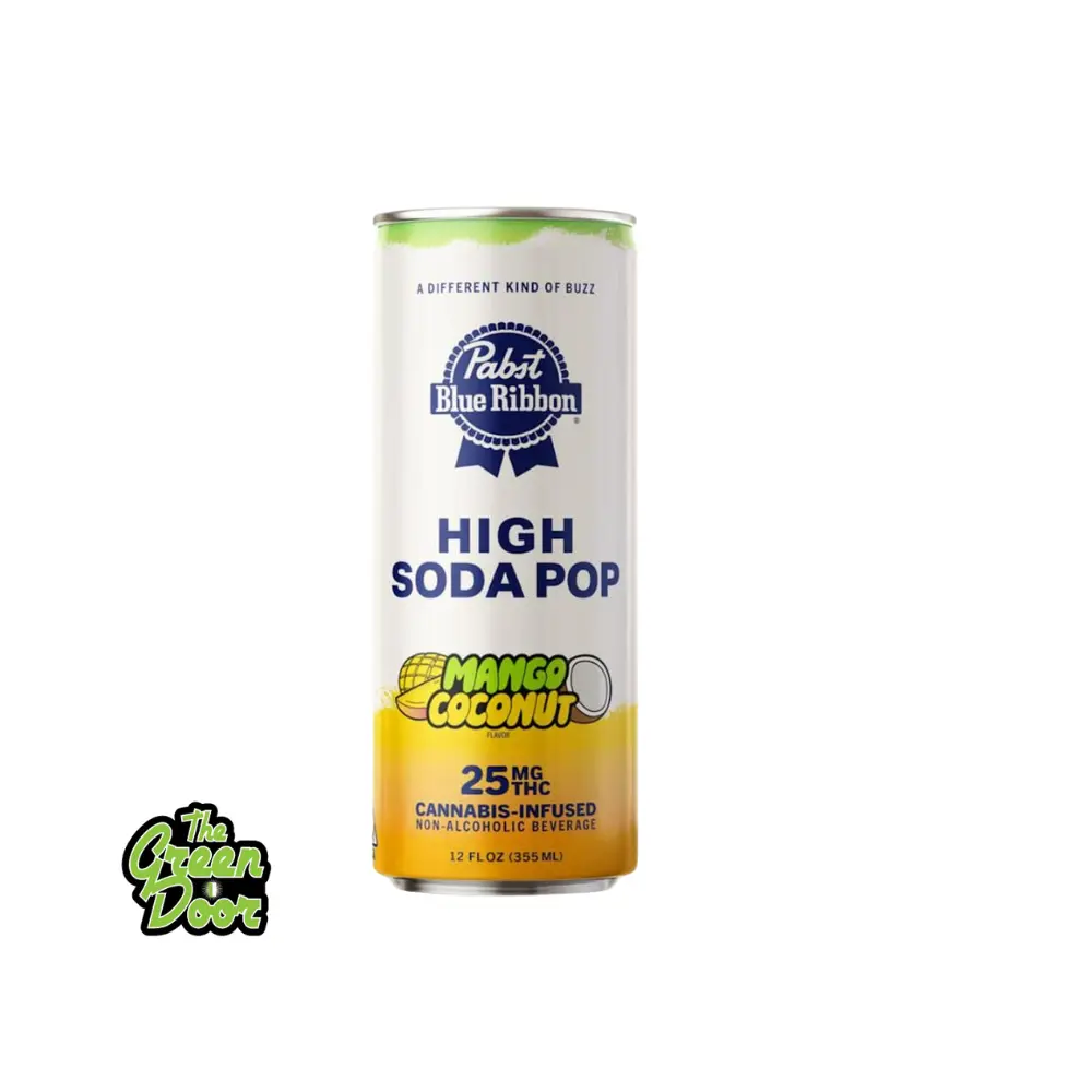 Pabst - High Soda Mango Coconut Single - 25mg***