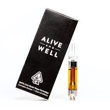 Alive and Well - GMO - 1g - Live Resin Cartridge - Indica