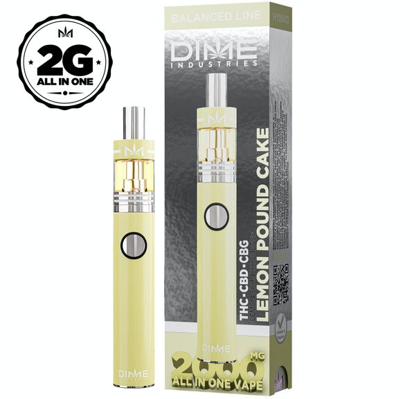 Dime Industries BL - Lemon Pound Cake - 2G THC-CBD-CBG