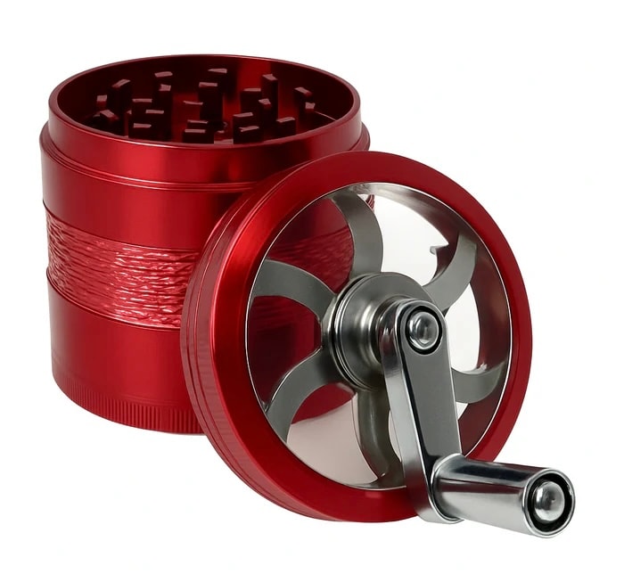 BDGC 63mm 5-Layer Crank Handle Metal Grinder
