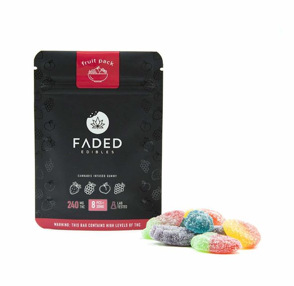 Faded - 240MG Fruit Pack Gummies