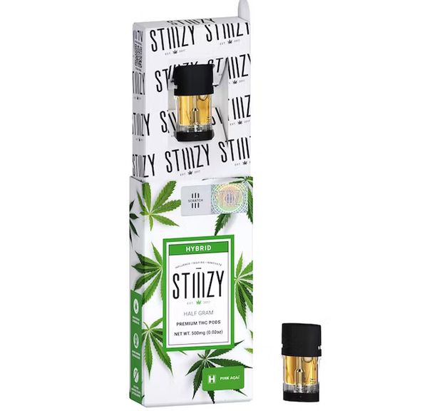 Pink Acai .5g Cartridge By STIIIZY