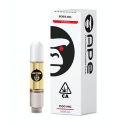 APE Premium Cannabis Corp BOSS OG sauce cart 1100 mg