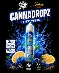 Casa Flor x Octane Exoticz - 1:1 CBN/THC Live Resin 2oz Shot (Blue Raspberry)