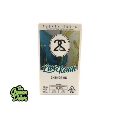 22K - Chemdawg - Live Resin - Cart - 1g