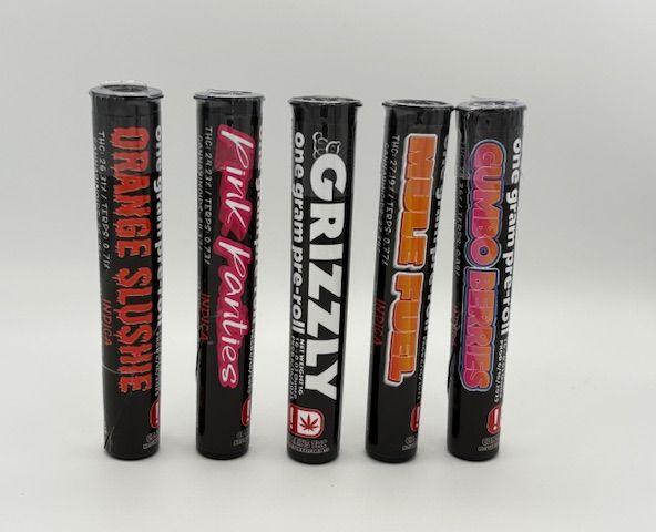 Grizzly 1G Pre Roll (Pink Panties) Indica