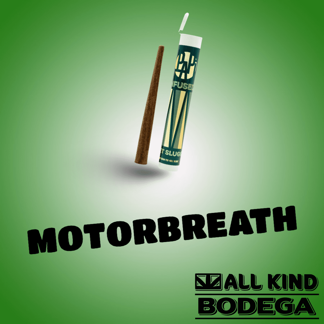Blunt Infused - Motorbreath Sweet Slugger 1g (@papicannabis)