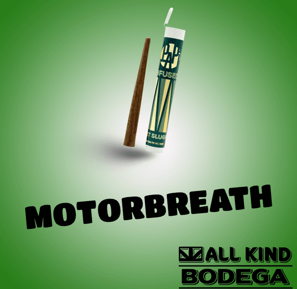 Blunt Infused - Motorbreath Sweet Slugger 1g (@papicannabis)
