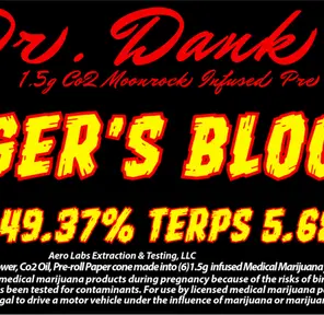 DR DANKS TIGERS BLOOD INFUSED PRE ROLL 1.5G