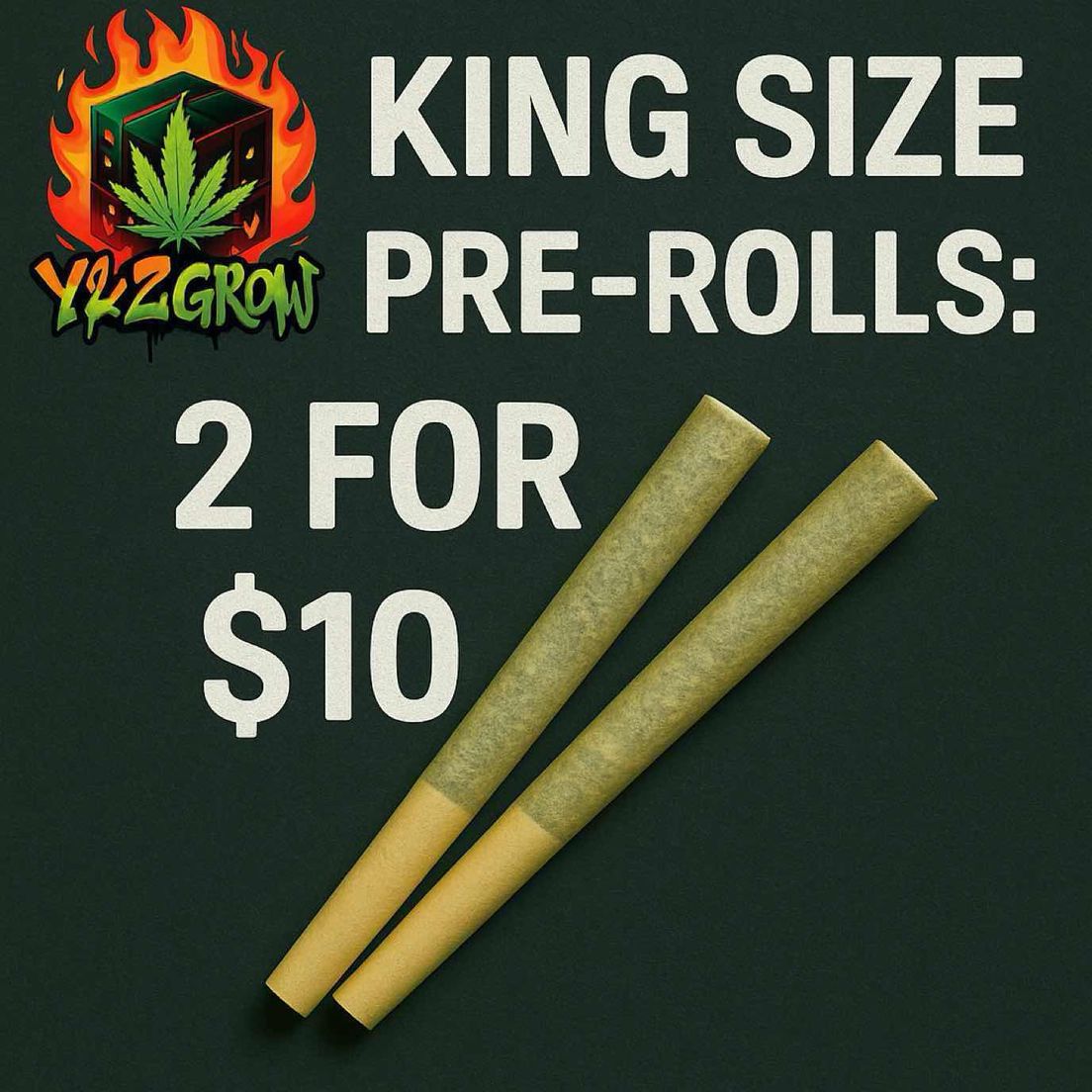 King Size Pre-roll: Girl Scout Cookies (Indica) 2 PACK