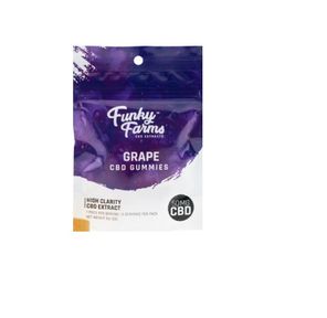 Funky Farms CBD Grape Gummies 50mg
