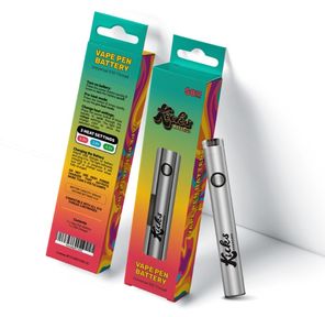 Kicks Branded Battery w/ Button Silver