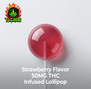 Acadia Lollipop - Strawberry 50 MG