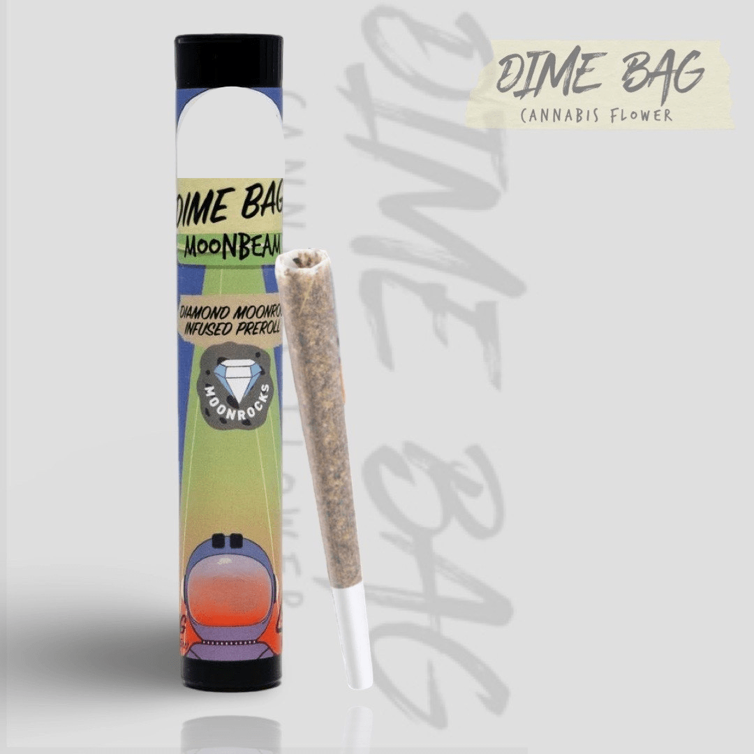 Dime Bag Moon Beams Pre-roll Northern Lights 1g