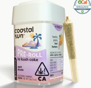 Coastal Sun - LA Kush Cake 10pk Preroll 3.5g