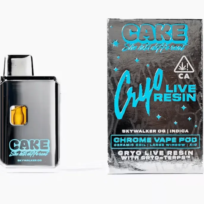 Cake Live Resin AIO Vape Grandaddy Purp 1g