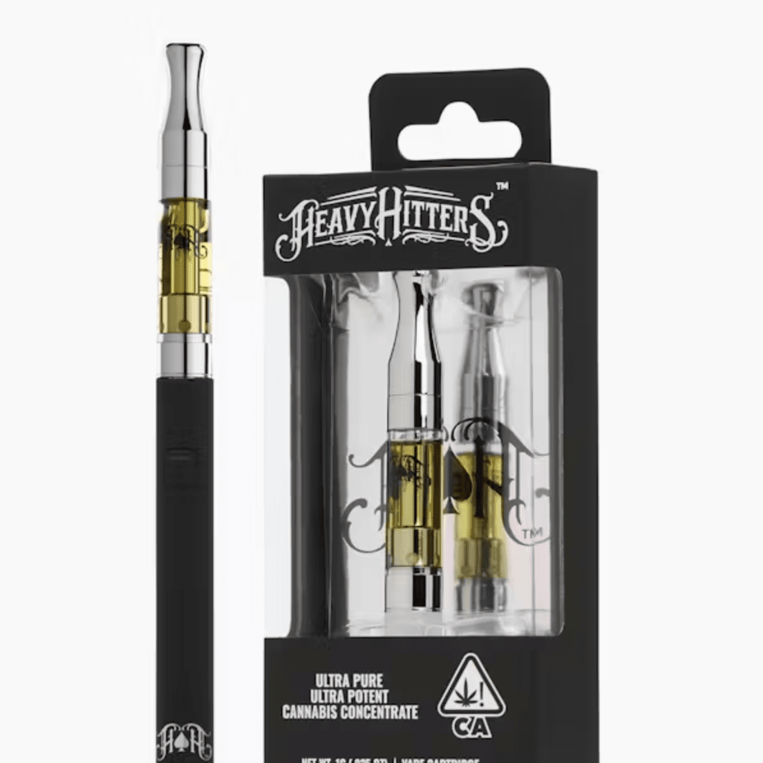 Heavy Hitters - Grandaddy Purple Full Gram Cartridge