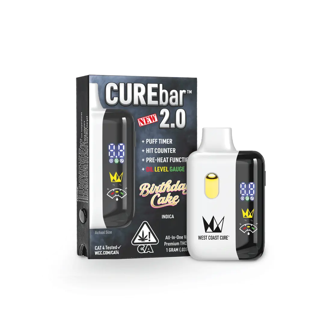 Birthday Cake - 1G AIO CUREbar 2.0 1.00 g